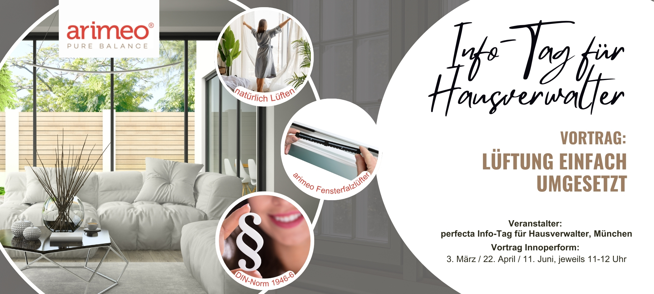 Vortrag bei perfecta Info-Tag für Hausverwalter